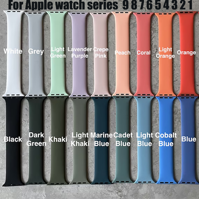 Solo Loop Strap - Силиконовый ремешок Solo Loop для apple