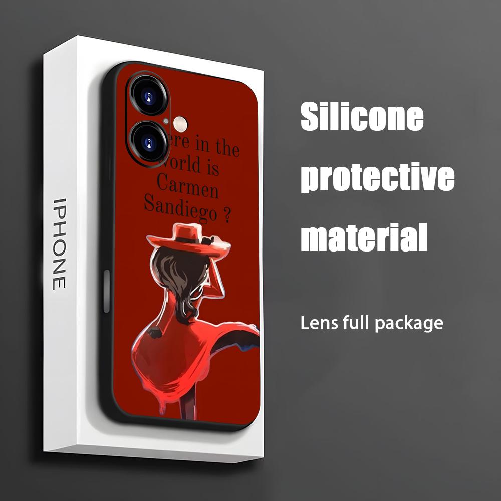 Apple Iphone 15 Pro Max - Чехол для телефона Hot Carmen Sandiego