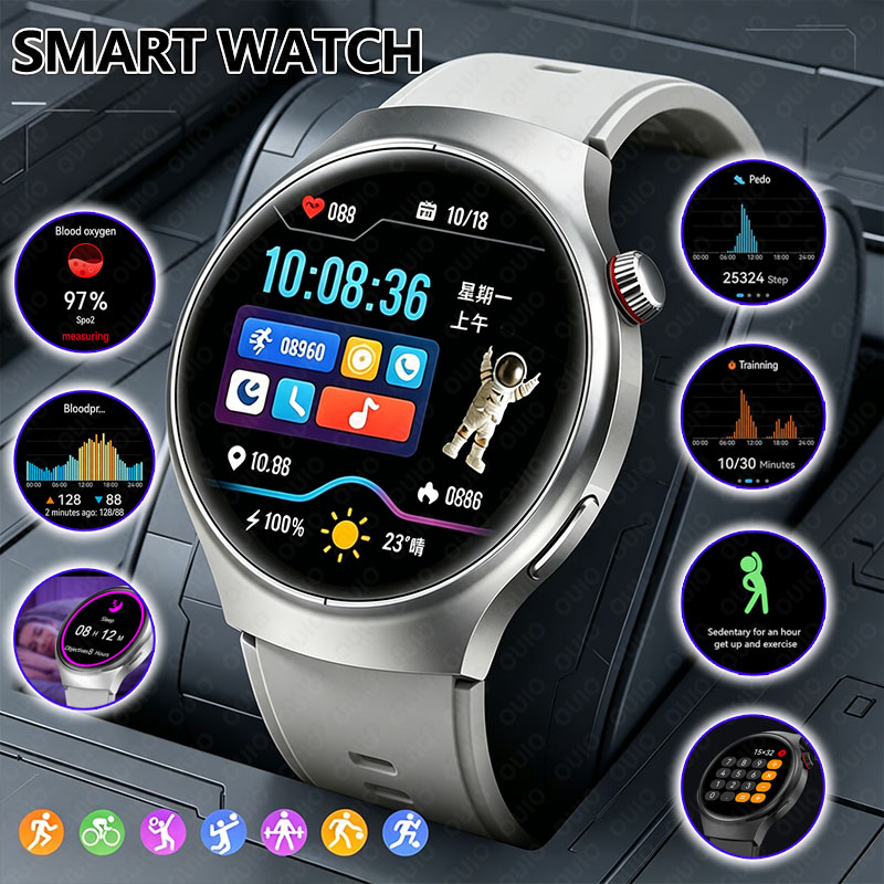 Smartwatch M Active - Смарт-часы 2026 для мужчин и женщин: