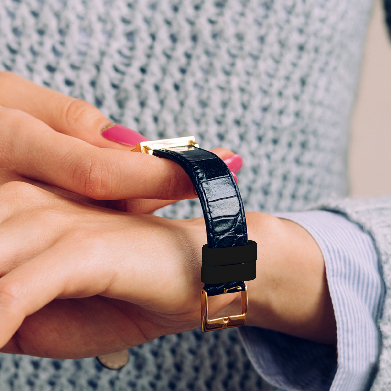 Silicone Band Replacement - 24 шт. сменных фиксирующих колец для