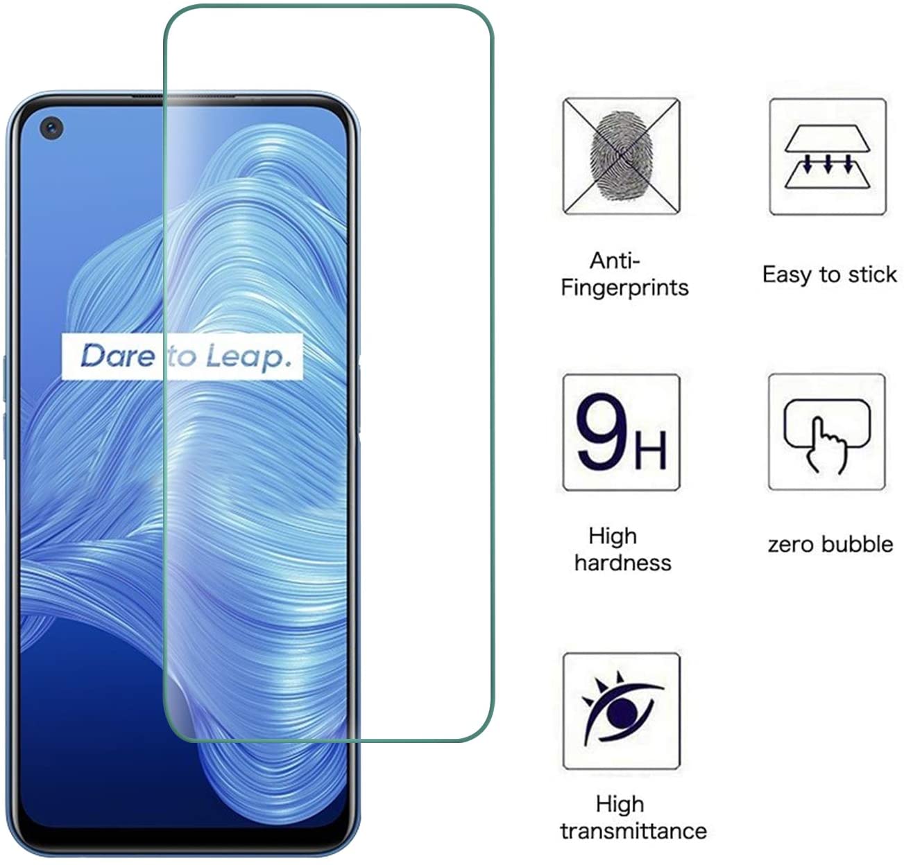Realme Gt 6 - Закаленное стекло для Realme 6 7