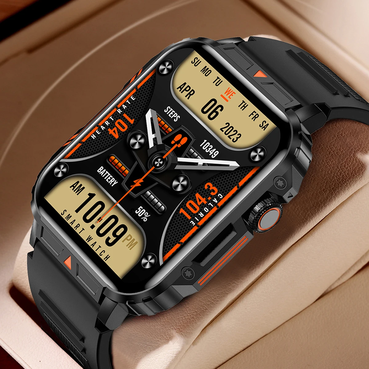 Smartwatch Face - Смарт-часы 2026 класса люкс в военном