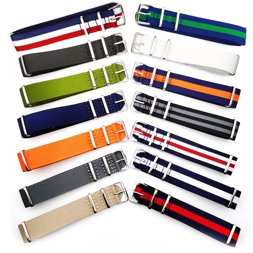 Nylon Nato Strap - Холщовый ремешок для нейлонового ремешка для