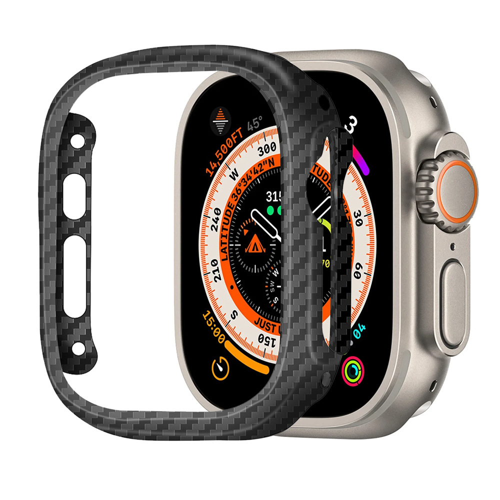 Smartwatch Case - Тонкий чехол из кевларового углеродного волокна