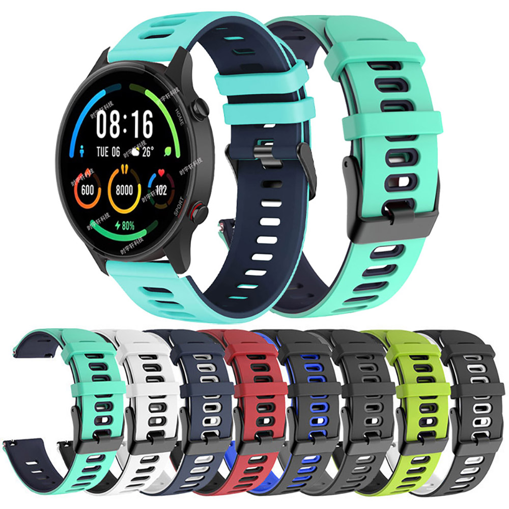 Xiaomi Smartwatch S3 Accessories - Двухцветный спортивный ремешок 22 мм для
