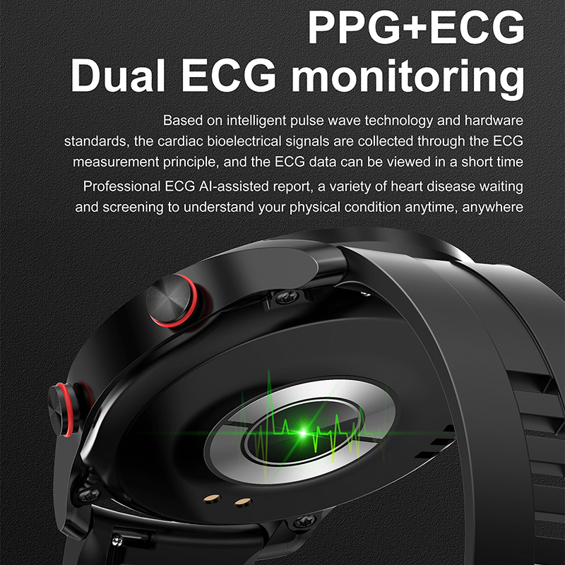 ECG+PPG Bluetooth Вызов Смарт  – обзор и цена Smartwatch Face