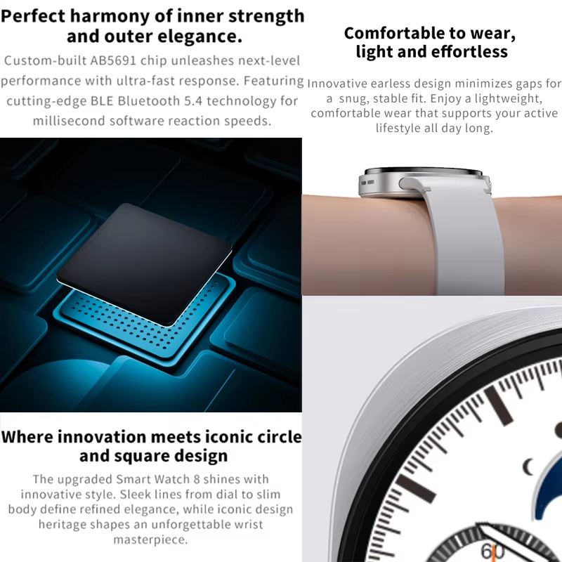 Новые классические смарт-часы  – обзор и цена Smartwatch Nexus