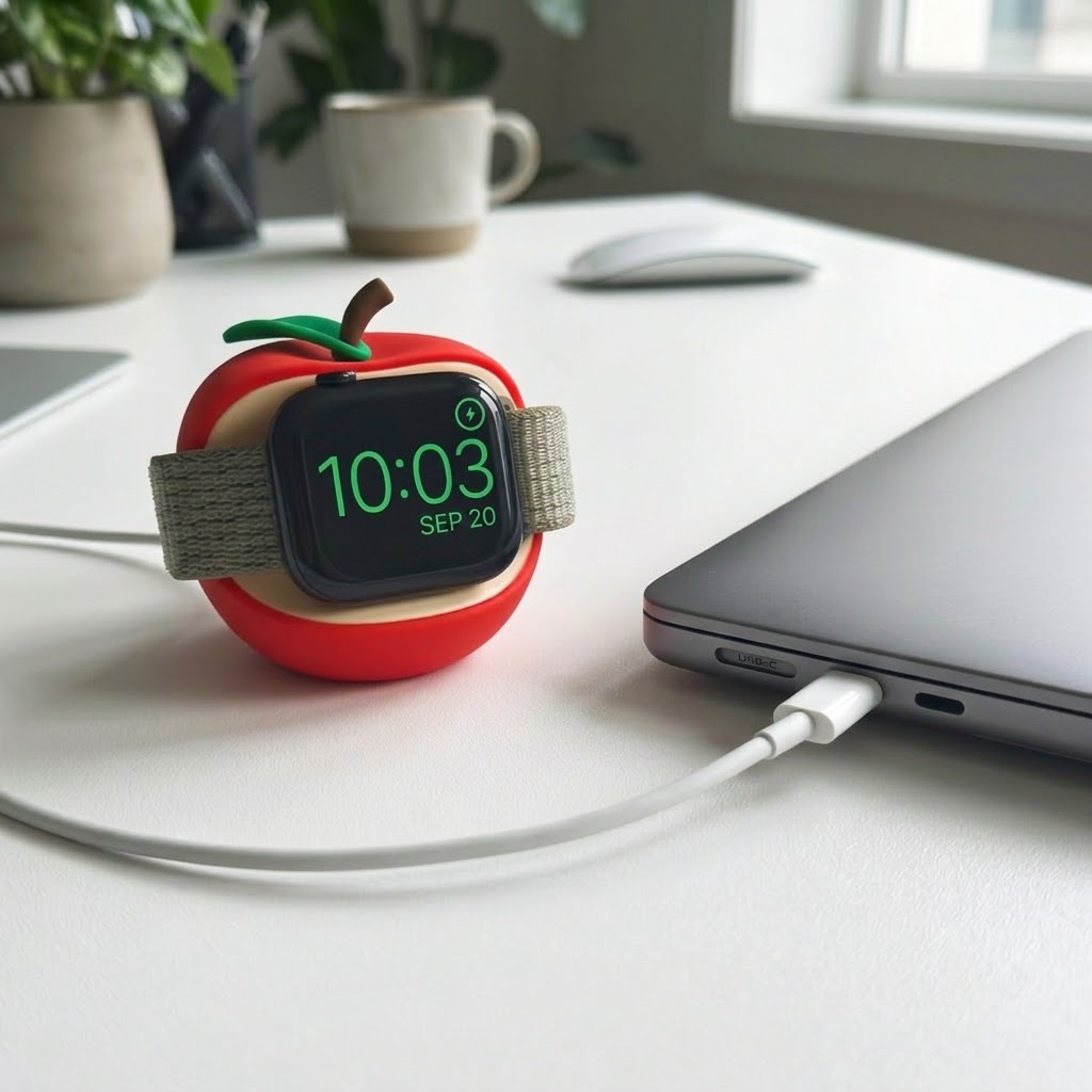 Силиконовая подставка для заря – обзор и цена Watch Charging Dock