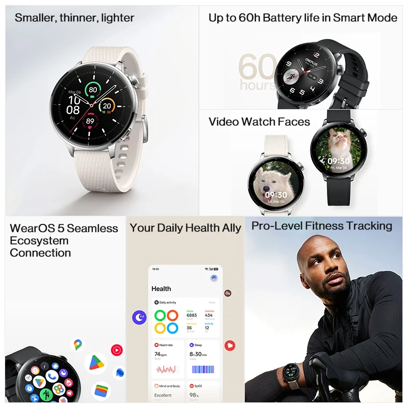Глобальная версия OnePlus Watc – обзор и цена Smartwatch Nexus