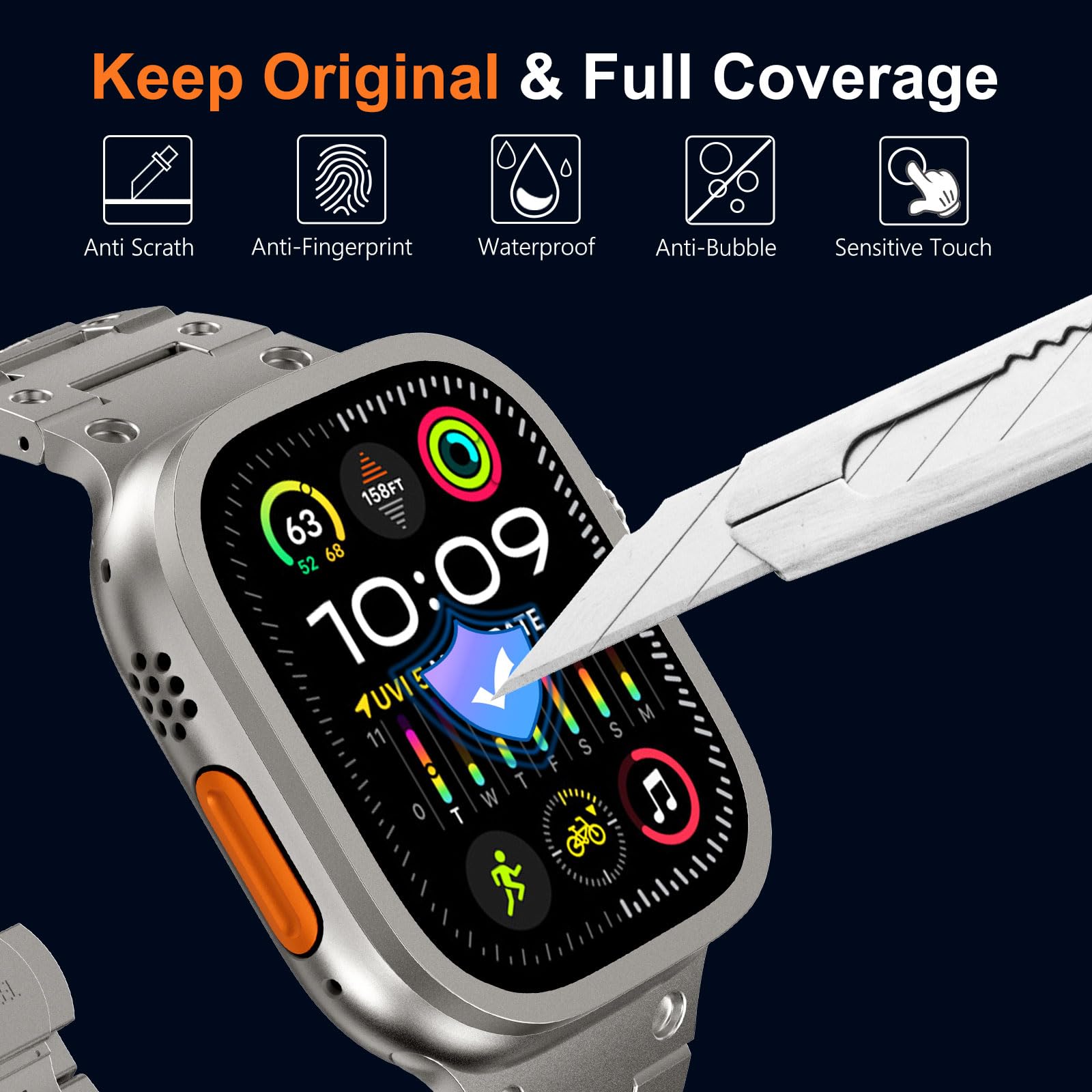 Закаленное стекло для Apple Wa – обзор и цена Smartwatch Straps & Accessories