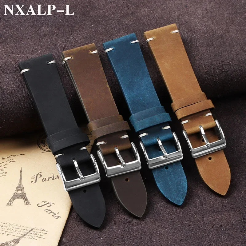 Винтажный кожаный ремешок для  – обзор и цена Nylon Nato Strap