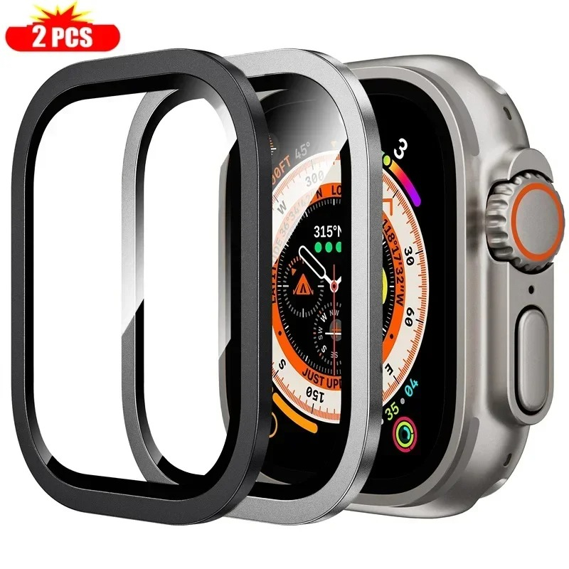 2 шт. закаленное стекло для Ap – обзор и цена Smartwatch Straps & Accessories