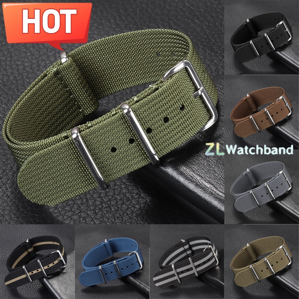 Новый ребристый нейлоновый рем – обзор и цена Nylon Nato Strap
