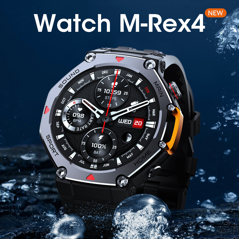 Умные спортивные часы M REX4 2 – обзор и цена Smartwatch M Active
