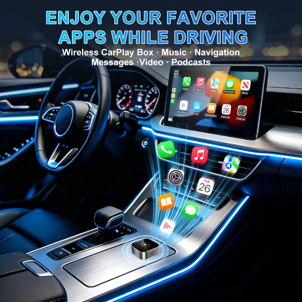 Беспроводной адаптер CarPlay A – обзор и цена Smartwatch Universal