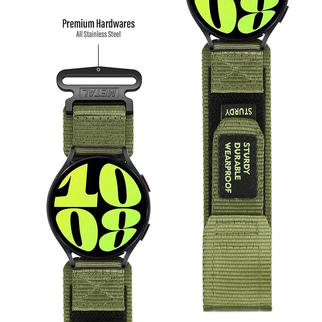 Быстросъемный нейлоновый ремеш – обзор и цена Nylon Nato Strap