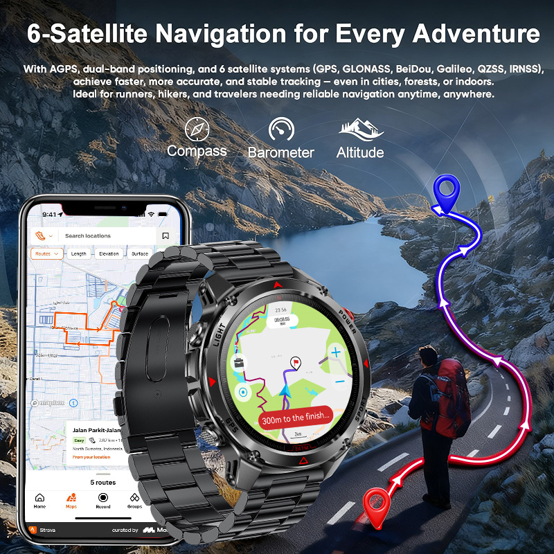 T-Rex 3 Pro Смарт-часы AGPS во – обзор и цена Smartwatch Nexus