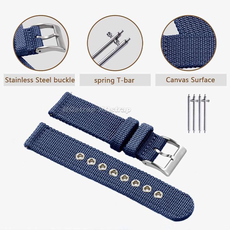 Ремешок нейлоновый для наручны – обзор и цена Nylon Nato Strap