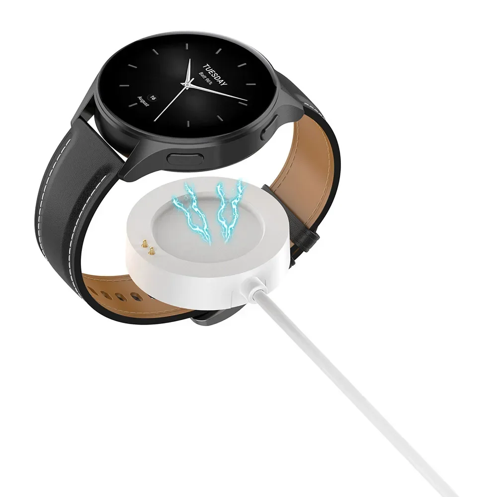Белый кабель для зарядки умных – обзор и цена Xiaomi Smartwatch S3 Accessories