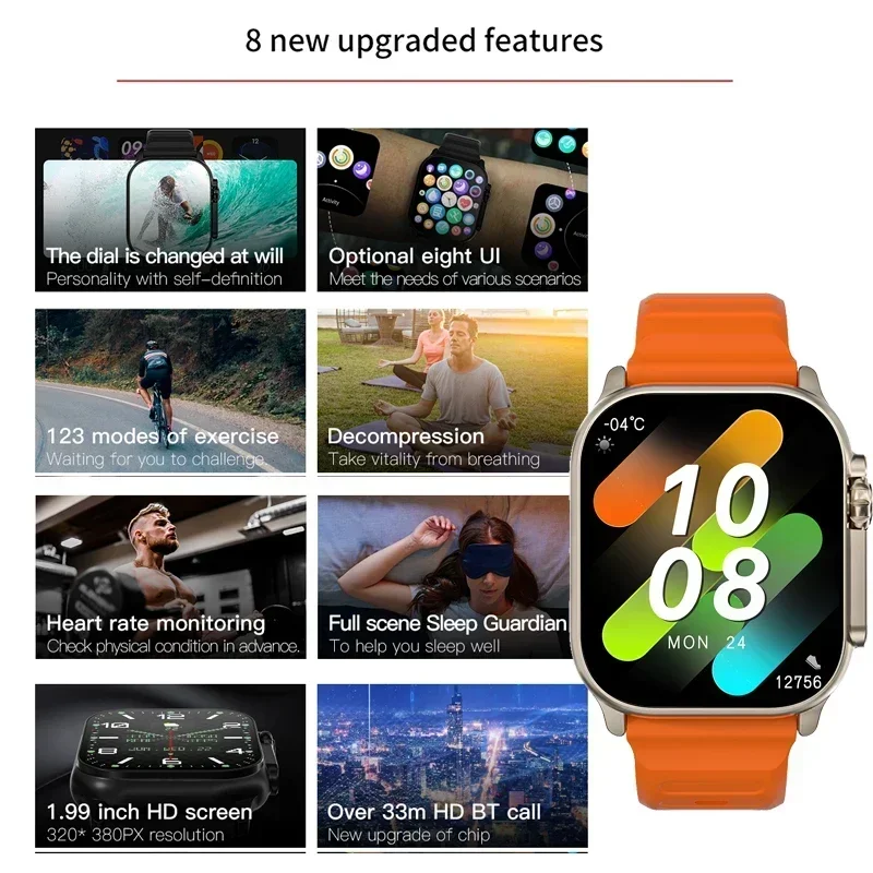 Новые умные часы серии 9 PK HK – обзор и цена Smartwatch Nexus