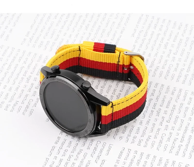 Тканый нейлоновый ремешок 20 м – обзор и цена Nylon Nato Strap