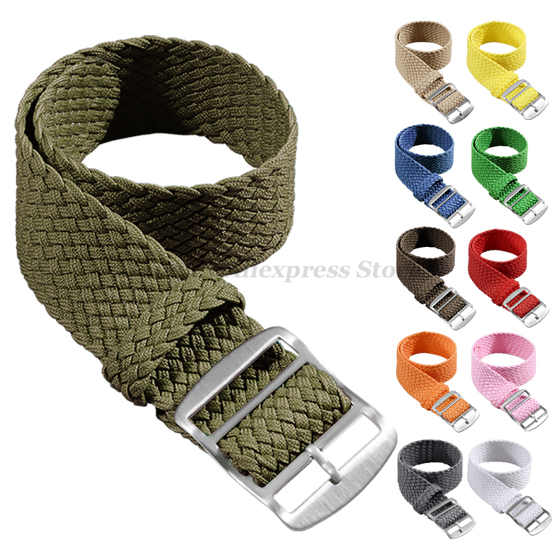 Тканый нейлоновый ремешок для  – обзор и цена Nylon Nato Strap