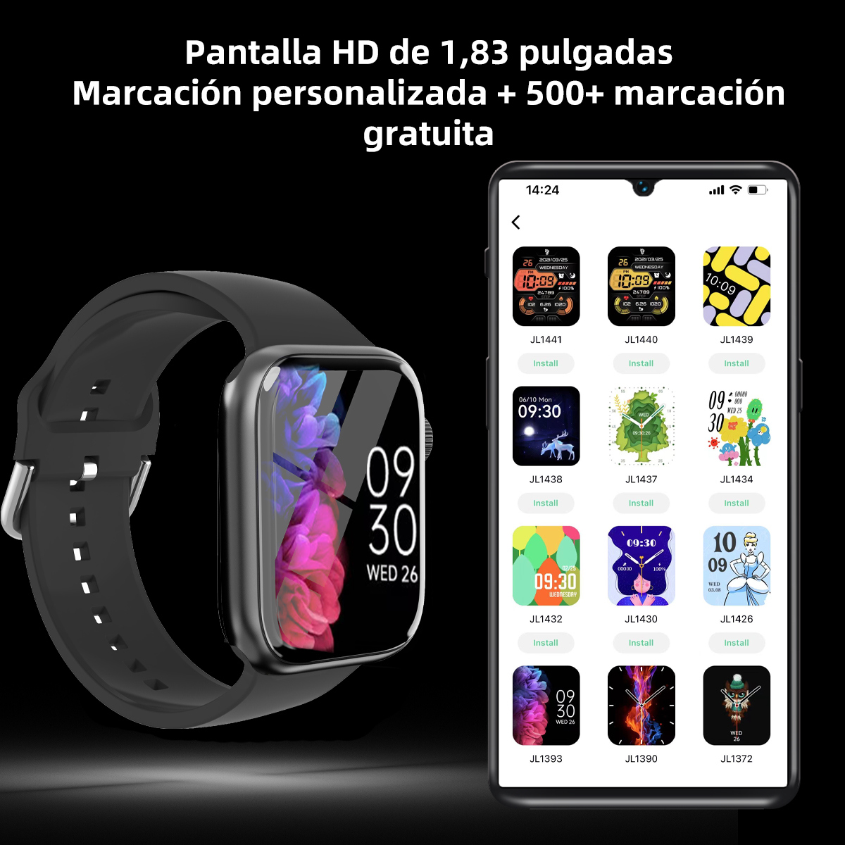 Модные спортивные умные часы д – обзор и цена Smartwatch Face