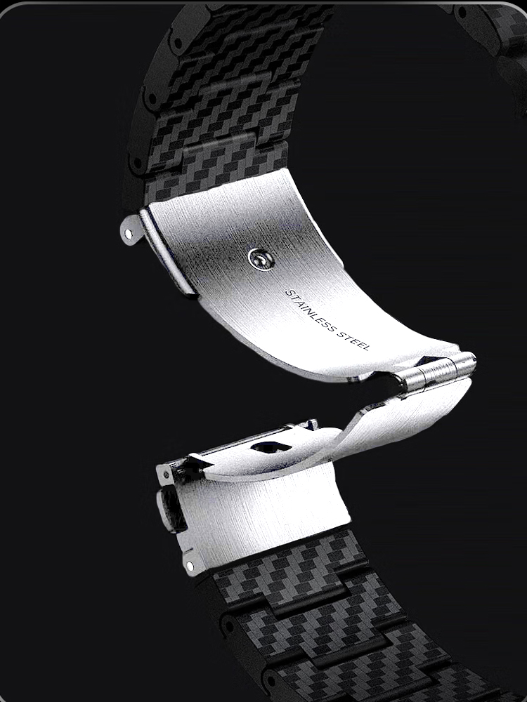 Ремешок из углеродного волокна – обзор и цена Xiaomi Smartwatch S3 Accessories
