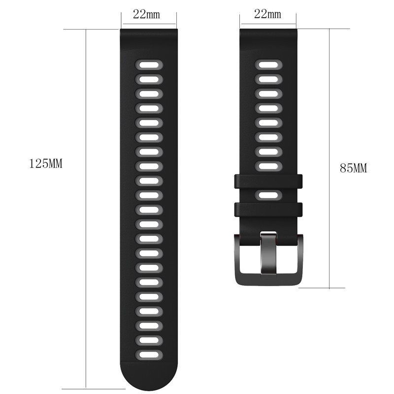 Двухцветный спортивный ремешок – обзор и цена Xiaomi Smartwatch S3 Accessories