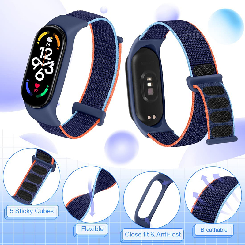 Ремешок нейлоновый для Xiaomi  – обзор и цена Smartwatch Watch Accessories For Women